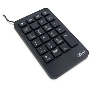 Inter-Tech KB-120 Numerische Tastatur Universal USB Schwarz