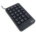 Inter-Tech KB-120 Numerische Tastatur Universal USB Schwarz