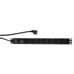 LogiLink PDU8A01 Stromverteilereinheit (PDU) 8...