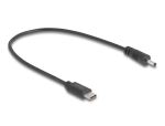 DELOCK Kabel USB Power USB Type-C > DC 3,0 x 1,1mm St...