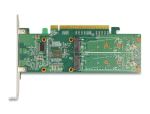 DeLOCK PCI Express x16 Karte zu 4 x intern NVMe M.2 Key M - Low Profile Formfaktor
