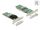 DeLOCK PCI Express x16 Karte zu 4 x intern NVMe M.2 Key M - Low Profile Formfaktor