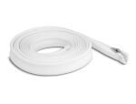 DELOCK Geflechtschlauch Reißverschl. hitzebest.3mx20mm weiß