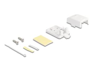 Keystone Delock Leergehäuse 1-Port mit Staubschutz