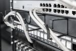 Digitus Kabelrangierpanel mit Kabelführungsbügeln für 483 mm (19")-Schränke, 1HE