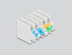 DELOCK RJ45 Stecker werkzeugfrei Cat.6 UTP mit Mutter