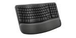 Logitech 920-012327 Tastatur Büro RF Wireless + Bluetooth QWERTZ Deutsch Graphit