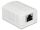 DeLOCK 86196 Steckdose RJ-45 Weiß