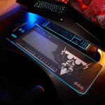 Numskull Games 154919 Mauspad Gaming-Mauspad Blau,...