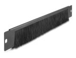 DeLOCK Bürstenleiste universell 350 x 55 mm schwarz