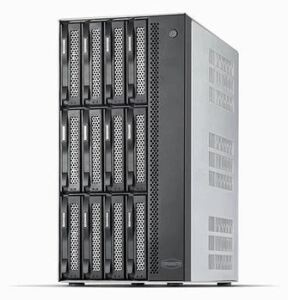 TerraMaster T12-500 Pro NAS Mini Tower Intel® Core™ i7 16 GB DDR5 0 TB Grau