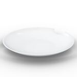 FIFTYEIGHT 2 Tiefe Teller mit Biss � 24cm weiß