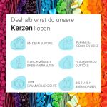 Haribo Duftkerze im Geschenkkarton Melon Mix - 85g