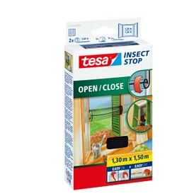 TESA Insect Stop Moskitonetz Fenster Anthrazit
