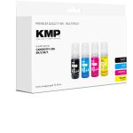 KMP Patrone Canon PFI050 MultiPack BCMY kompatibel