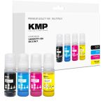 KMP Patrone Canon PFI050 MultiPack BCMY kompatibel