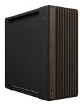 ASUS ProArt PA602 Wood Edition Modern Black - Metal Panel Midi Tower Schwarz, Holz