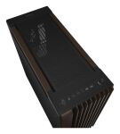 ASUS ProArt PA602 Wood Edition Modern Black - Metal Panel Midi Tower Schwarz, Holz