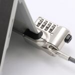 DICOTA D31742 Kabelschloss Silber 2 m