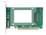 DELOCK PCI Express x16 Karte zu 1 x intern U.2 NVMe SFF-8639