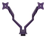 Arozzi AZ-ALZARE-NEO-DUO-PP Flachbildschirm-Tischhalterung 81,3 cm (32") Tisch/Bank Violett