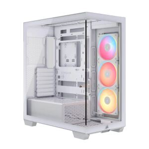 Corsair Midi Tower 3500X LXR LINK TG Weiß