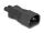 DELOCK Netzadapter IEC 60320 - C14 auf C7, Stecker / Buchse