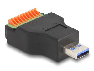 DELOCK USB 3.2 Gen 1 Typ-A Stecker zu Terminalblock Adapter