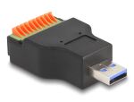DELOCK USB 3.2 Gen 1 Typ-A Stecker zu Terminalblock Adapter