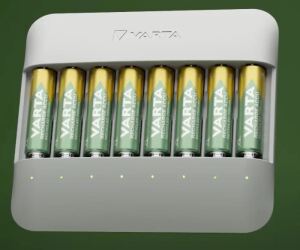 Varta Eco Charger Multi Akkuladegerät Haushaltsbatterie USB