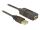 DELOCK USB Verl. A -> A St/Bu 30.00m aktiv sw