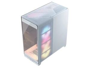 Corsair 4500X LX-R RGB Tempered Glass Mid-Tower, White Midi Tower Weiß