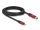 DeLOCK USB 10 Gbps Kabel USB Typ-A Stecker zu USB Type-C Stecker 3 m rot Metall