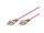 Alcasa 10m SC/SC InfiniBand/Glasfaserkabel Violett