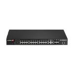 Edimax GS-5424PLC V2 Netzwerk-Switch Managed Gigabit Ethernet (10/100/1000) Power over Ethernet (PoE) 1U Schwarz