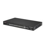Edimax GS-5424PLC V2 Netzwerk-Switch Managed Gigabit Ethernet (10/100/1000) Power over Ethernet (PoE) 1U Schwarz