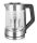 Emerio WK-122730 Wasserkocher 1,7 l 2200 W Schwarz, Silber, Transparent