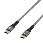 EFB Elektronik USB-CC-00001 USB Kabel USB 2.0 0,5 m USB C 0,48 Gbit/s 100 W Schwarz, Grau