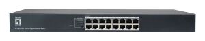 LevelOne GEU-1632 Unmanaged Gigabit Ethernet (10/100/1000) 1U Grau