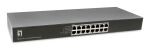 LevelOne GEU-1632 Unmanaged Gigabit Ethernet (10/100/1000) 1U Grau