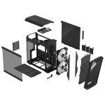 Fractal Design Torrent Compact Tower Schwarz