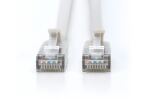 Digitus CAT 6A F-FTP Slim Patchkabel, 2m, Grau