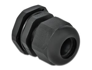 DELOCK Kabelverschraubung PG16 10 Stück schwarz