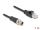 DELOCK M12 Kabel X-kodiert 8 Pin St. zu St. PVC 1 m