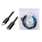 LogiLink CU0210 USB Kabel USB 2.0 1 m USB C 480 Gbit/s 100 W Schwarz