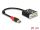 DELOCK USB3.0 Kabel A -> DVI(24+5) St/Bu 0.20m schwar