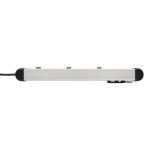 Brennenstuhl Steckdosenleiste Premium-ALU-Line 6fach 3m 3x2