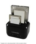 LC-Power LC-DOCK-U3-III Speicherlaufwerk-Docking-Station USB 3.2 Gen 1 (3.1 Gen 1) Type micro-B Schwarz