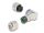 DeLOCK M12 Steckverbinder A-kodiert 3 Pin Buchse zur Montage mit Schraubanschluss 90° gewinkelt Metall