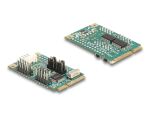 DELOCK Mini PCIe I/O PCIe full size 2x Seriell RS-232 5V/12V
